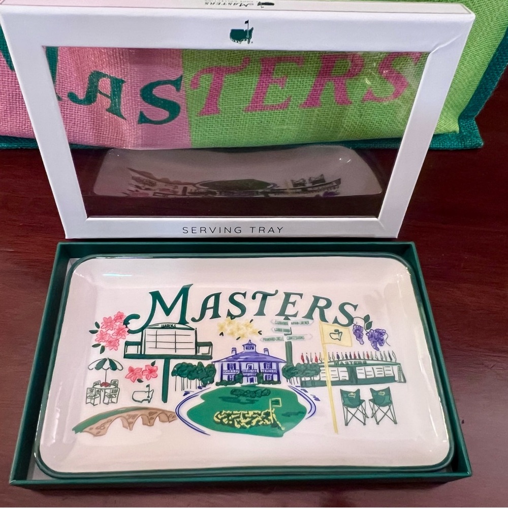 NEW Masters Home Collection
Ceramic Serving Tray
Augusta National Golf Club ANGC